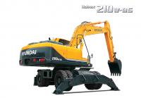 Колесный экскаватор Hyundai R210W-9S