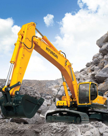 Гусеничный экскаватор Hyundai R380LC-9SH
