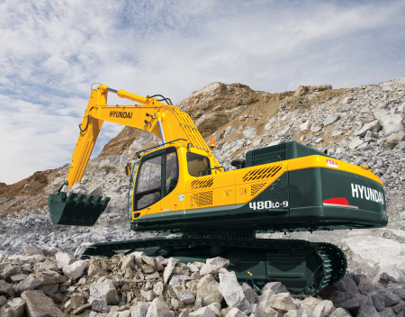 Гусеничный экскаватор Hyundai R480LC-9S Hyundai