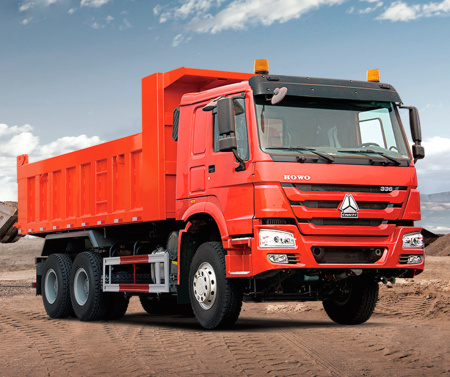 Самосвал HOWO 6X6 