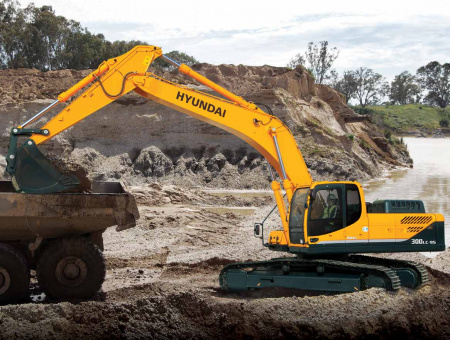Гусеничный экскаватор Hyundai R300LC-9S