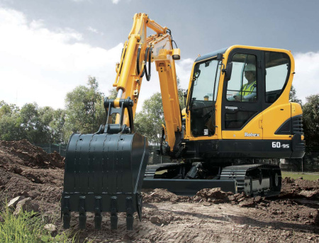 Гусеничный экскаватор Hyundai R60-9S Hyundai