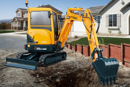 Гусеничный экскаватор Hyundai R25Z-9AK Hyundai