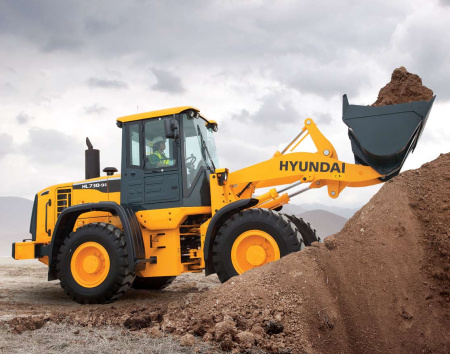 Фронтальный погрузчик Hyundai HL730-9S Hyundai