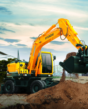 Колесный экскаватор Hyundai R140W-9S Hyundai
