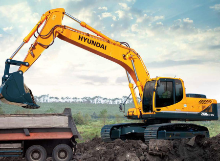 Гусеничный экскаватор Hyundai R260LC-9S Hyundai