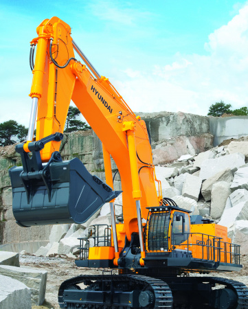 Гусеничный экскаватор Hyundai R1200-9