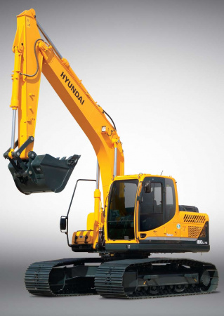 Гусеничный экскаватор Hyundai R180NLC-9S