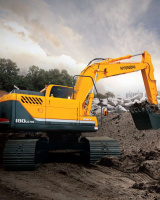 Гусеничный экскаватор Hyundai R180NLC-9S